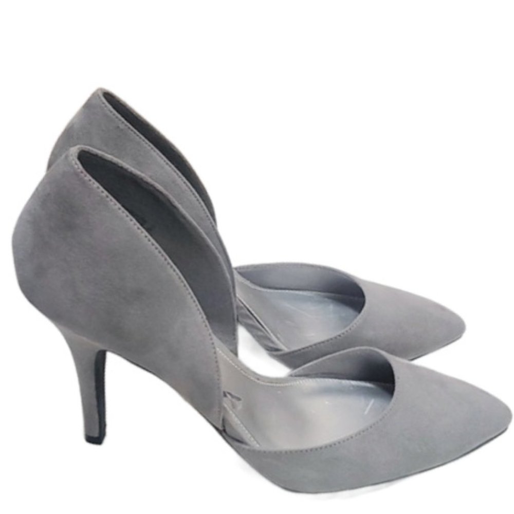 Christian Siriano Suede d'Orsay Heels